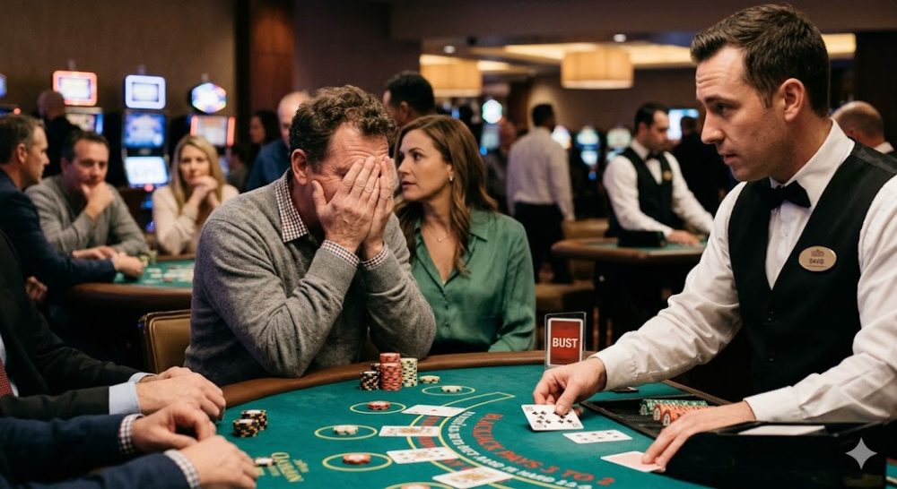 kesalahan pemain blackjack